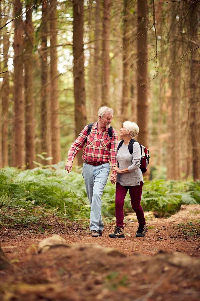 Seniors Hiking